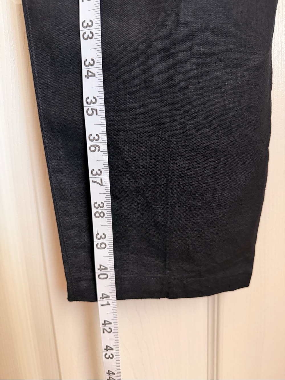 Vintage Gitano High Waist Tapered Ramie
Cotton Pants Black 16 EUC - Picture 10 of 12